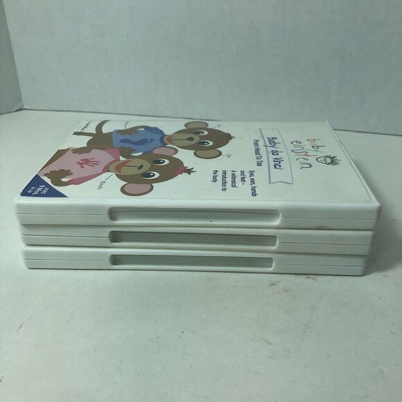 Baby Einstein Lot of 3 DVDs Early Education‎ Learn Noah Wordsworth da Vinci B1 - Picture 10 of 16